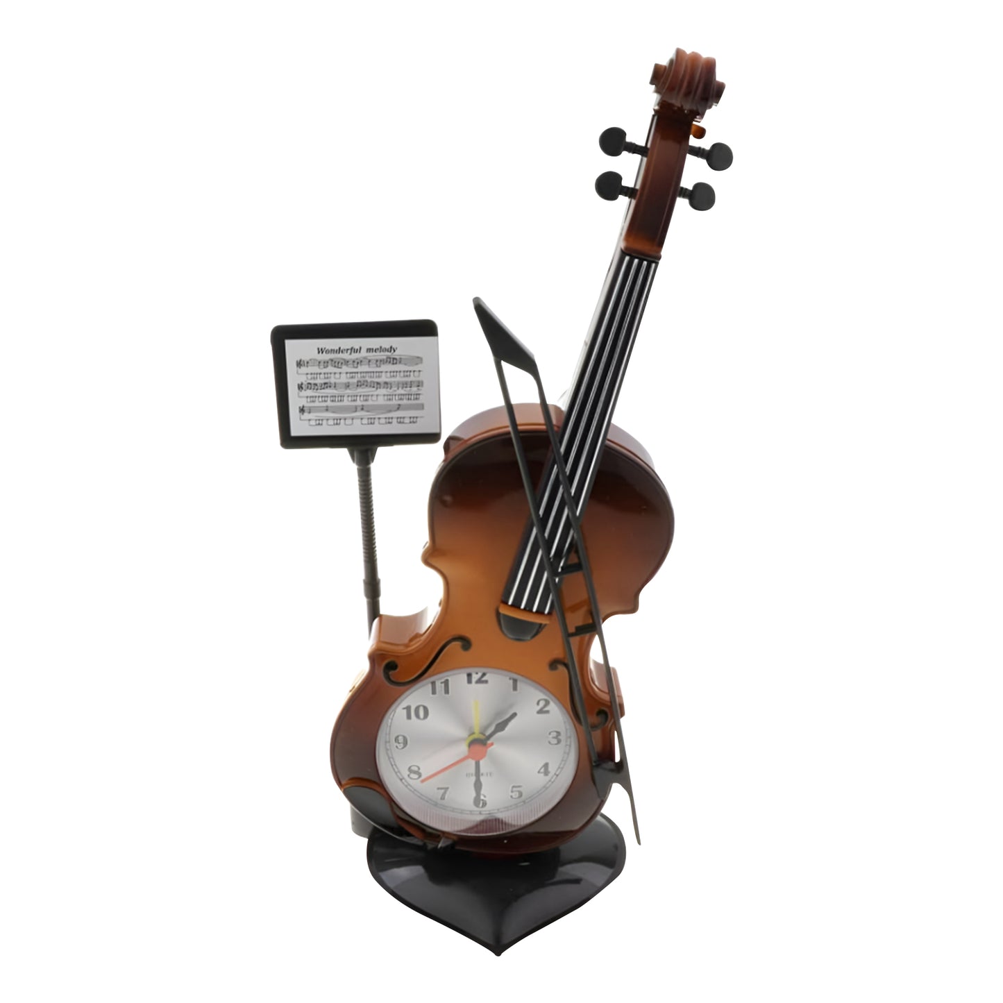 Violin Alarm Clock mechanical clock