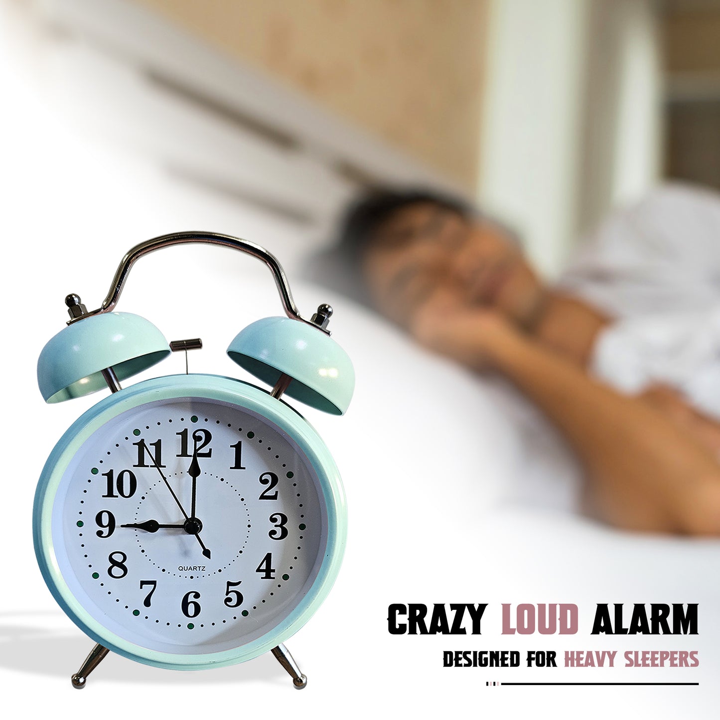 alarm clock bedside table