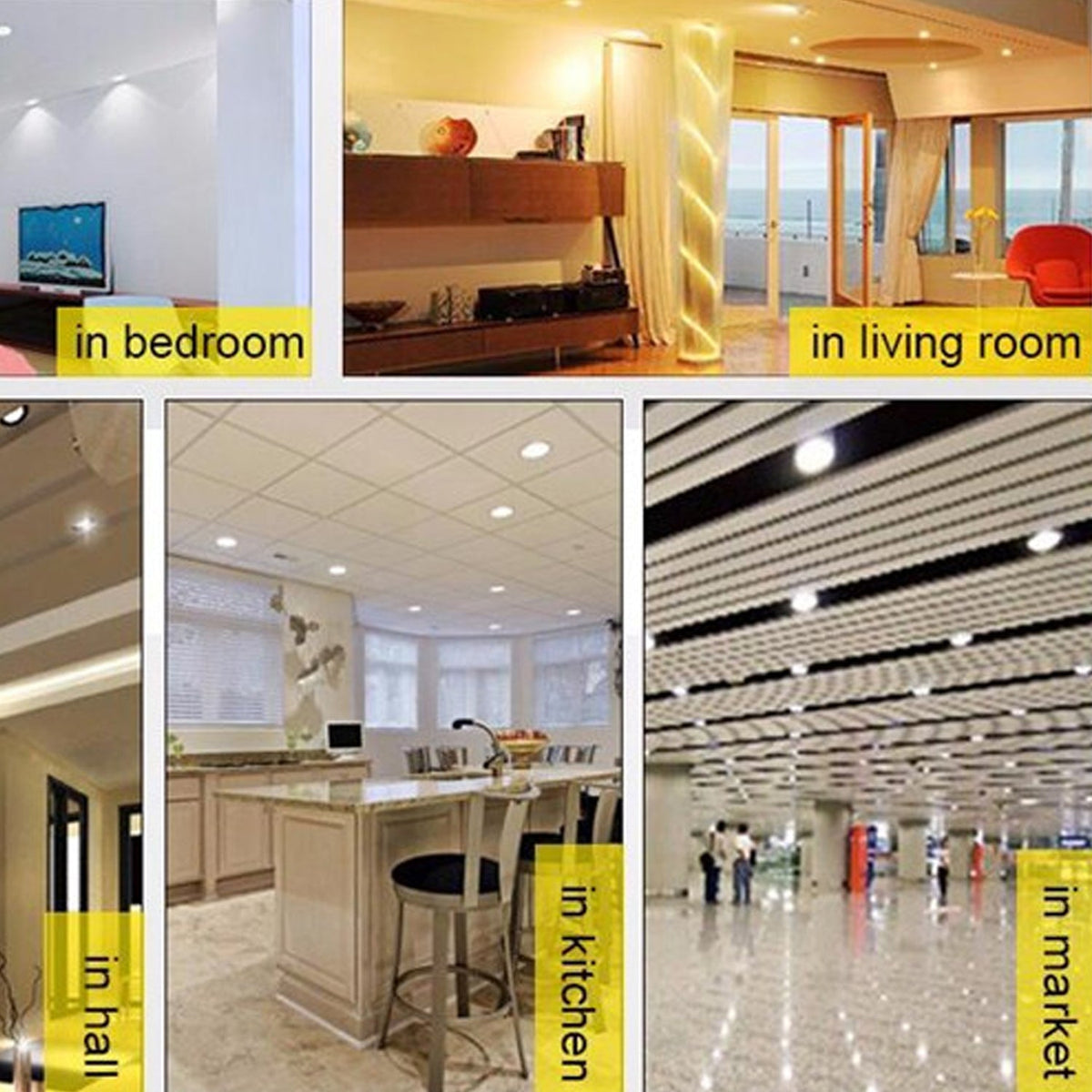 12W LED Tilt Spotlight Downlight – Round Recessed, LED Driver Included - photo 6
