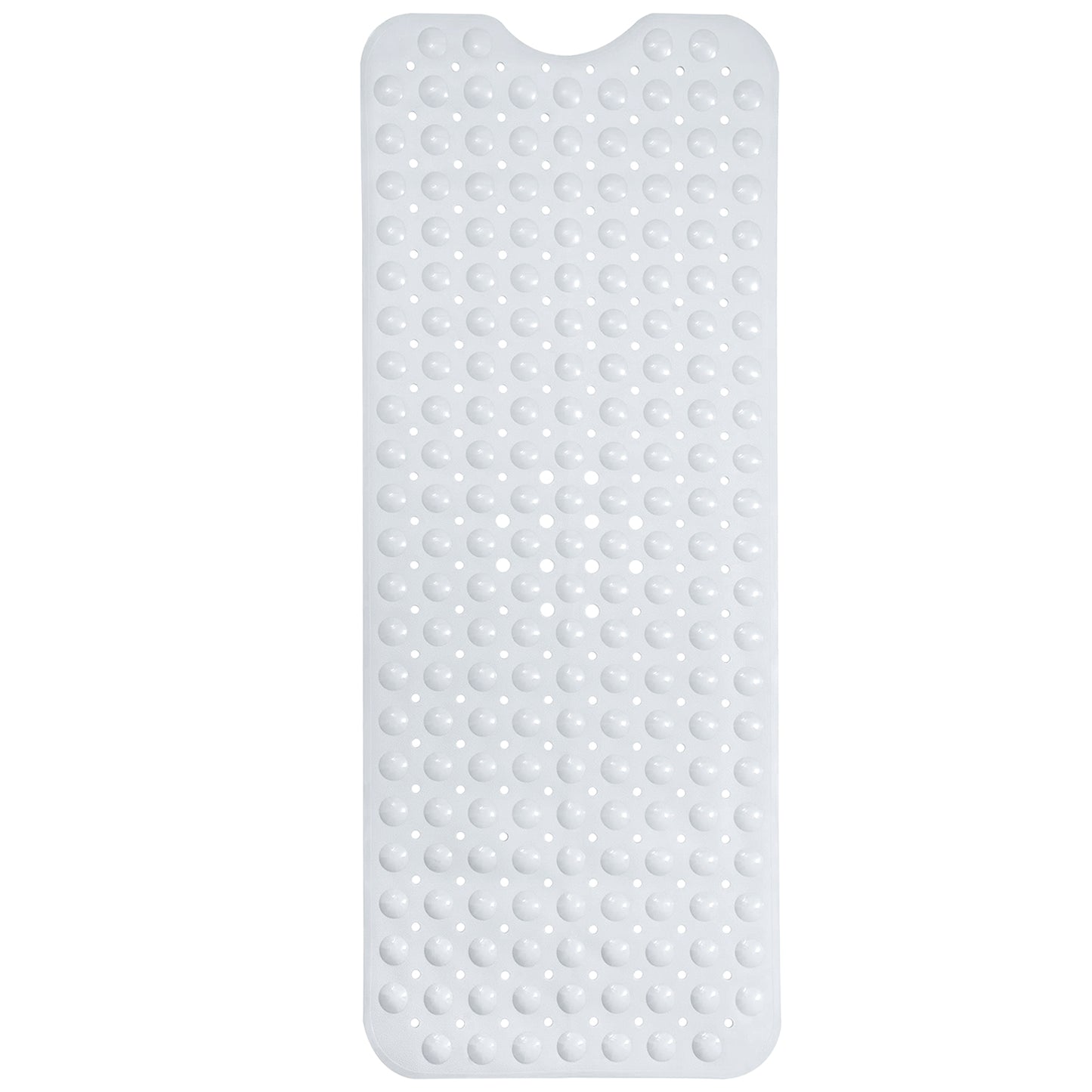 Non-Slip Shower Mat for Tub Soft Rubber Bath Mat with Drainage Holes ~1263