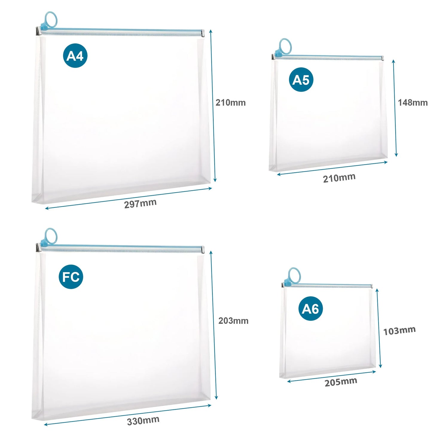 Clear Plastic Zip Bags
