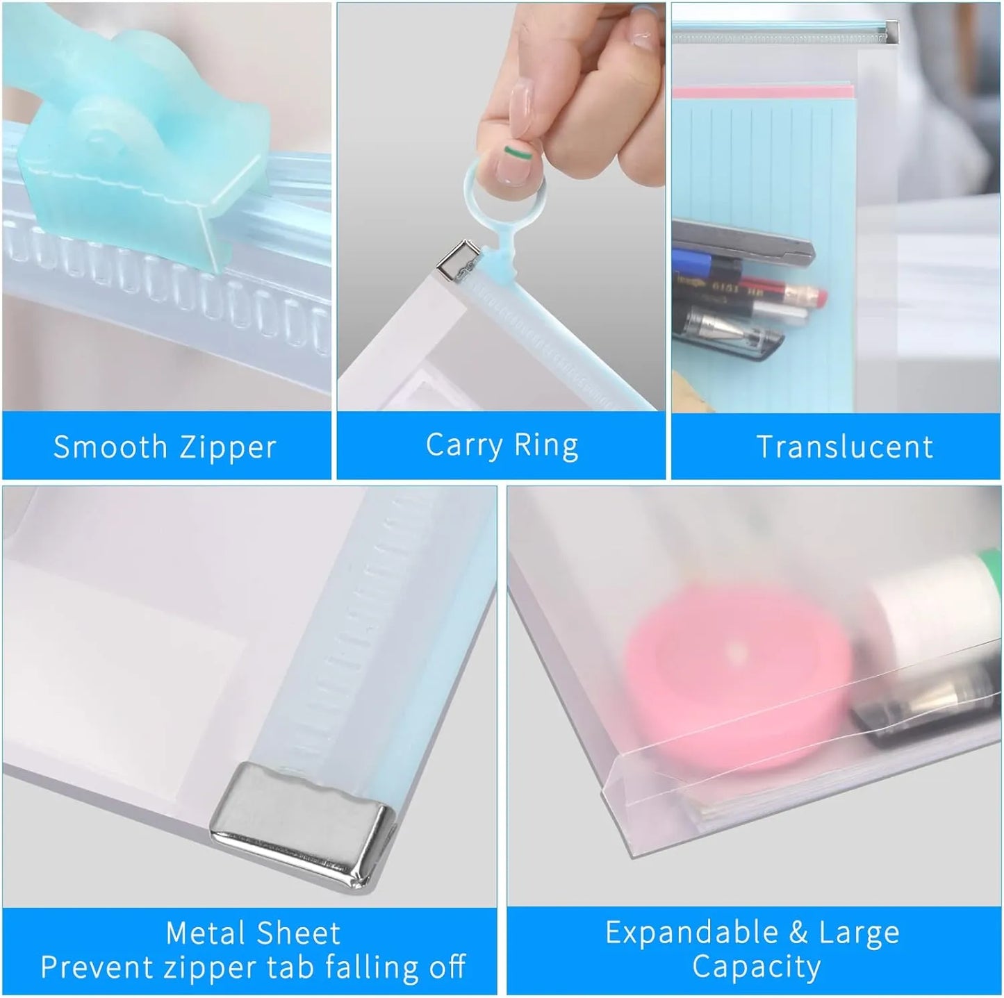 Clear Plastic Zip Bags