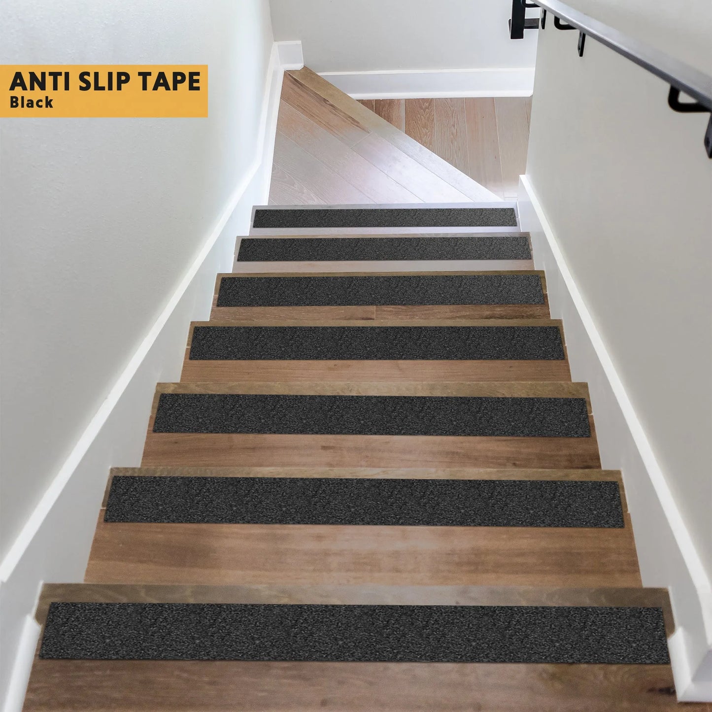 1 x Durable Black Anti-Slip PVC Grip Tape 5CM X 5M~1283