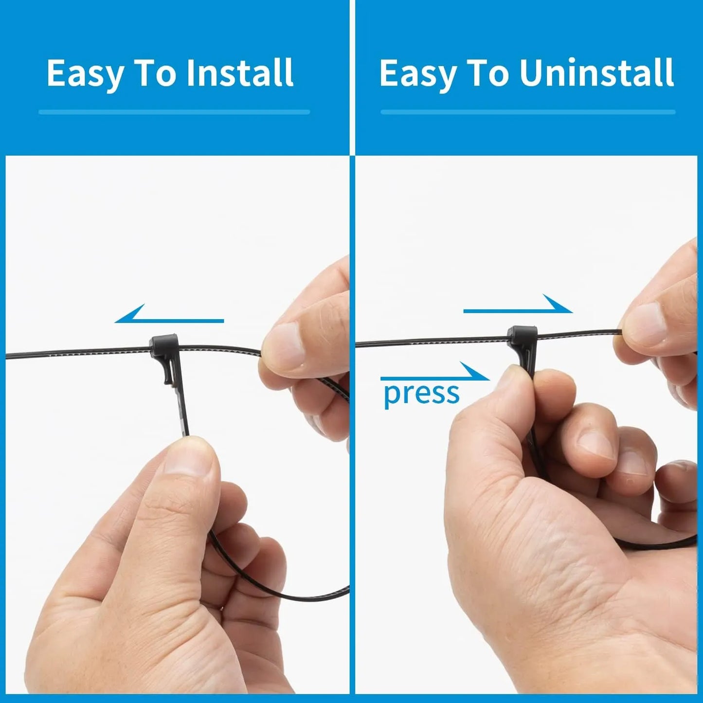 Releasable Zip Ties