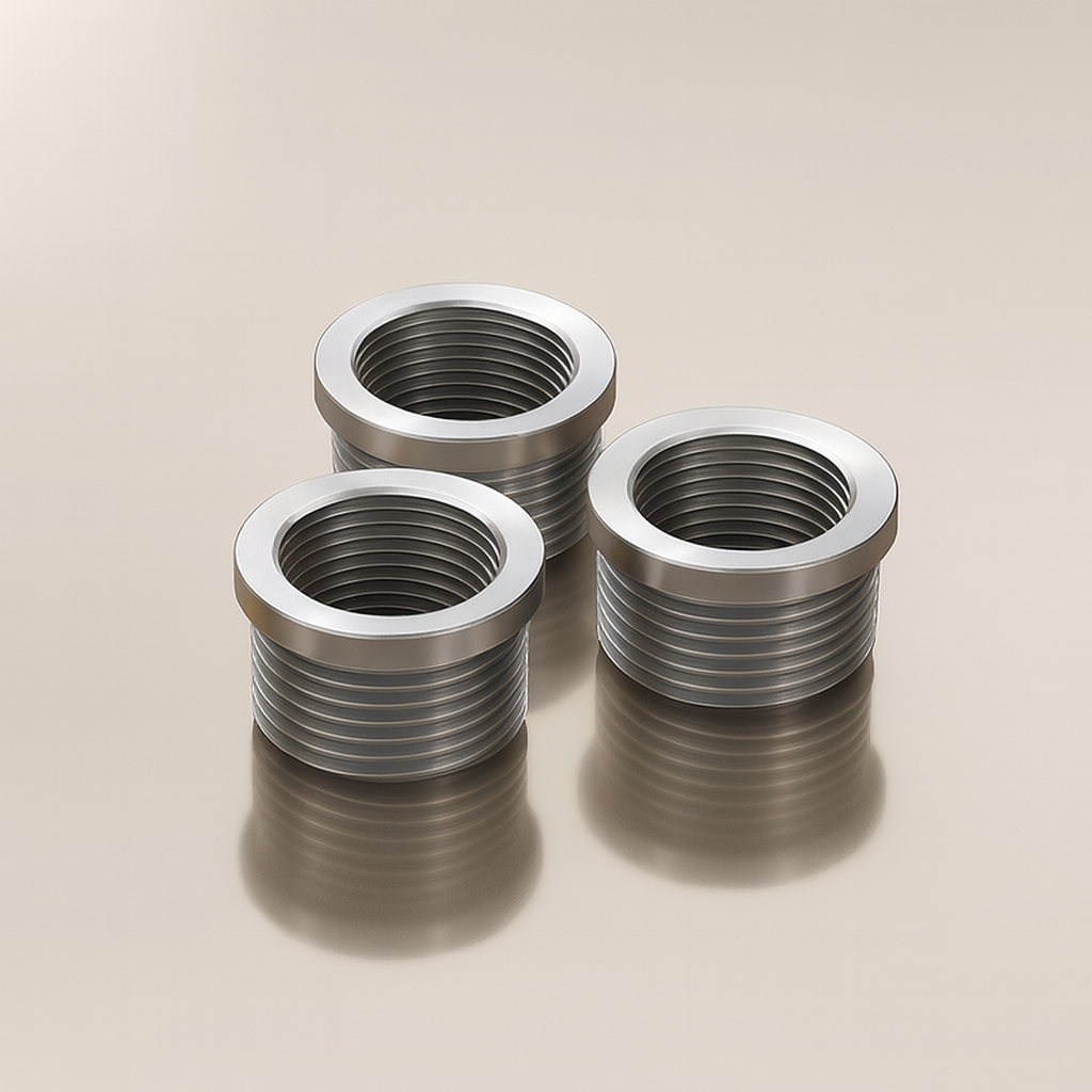 20mm Female to 3/4 Inch Male Reducing Bush Chrome - Pack of 3, Chrome