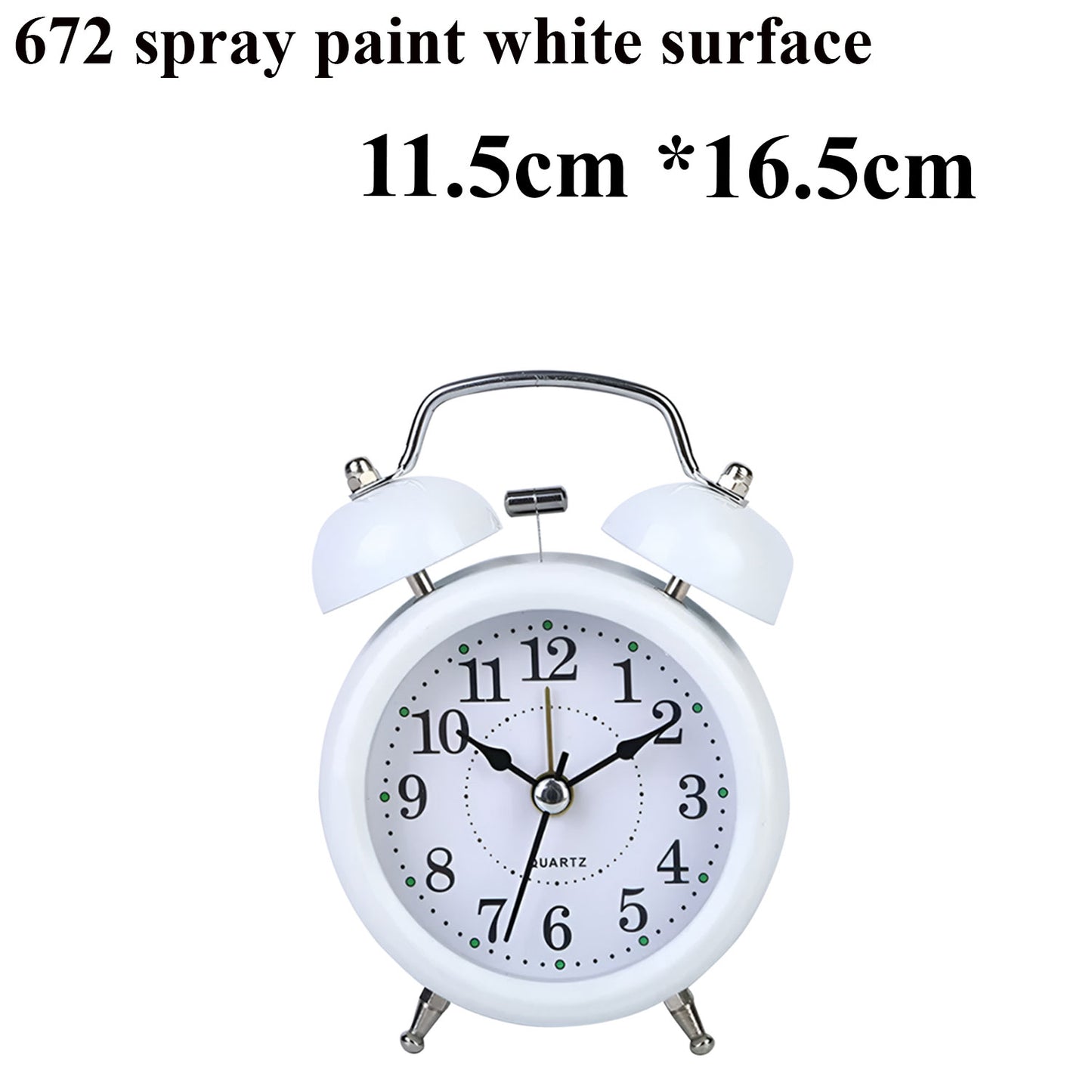 Alarm Clock With A Bell Battery Table Clock ~1135