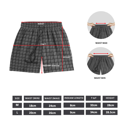 Assorted Men Woven Cotton Boxers Loose Fit Comfortable Shorts ~1312