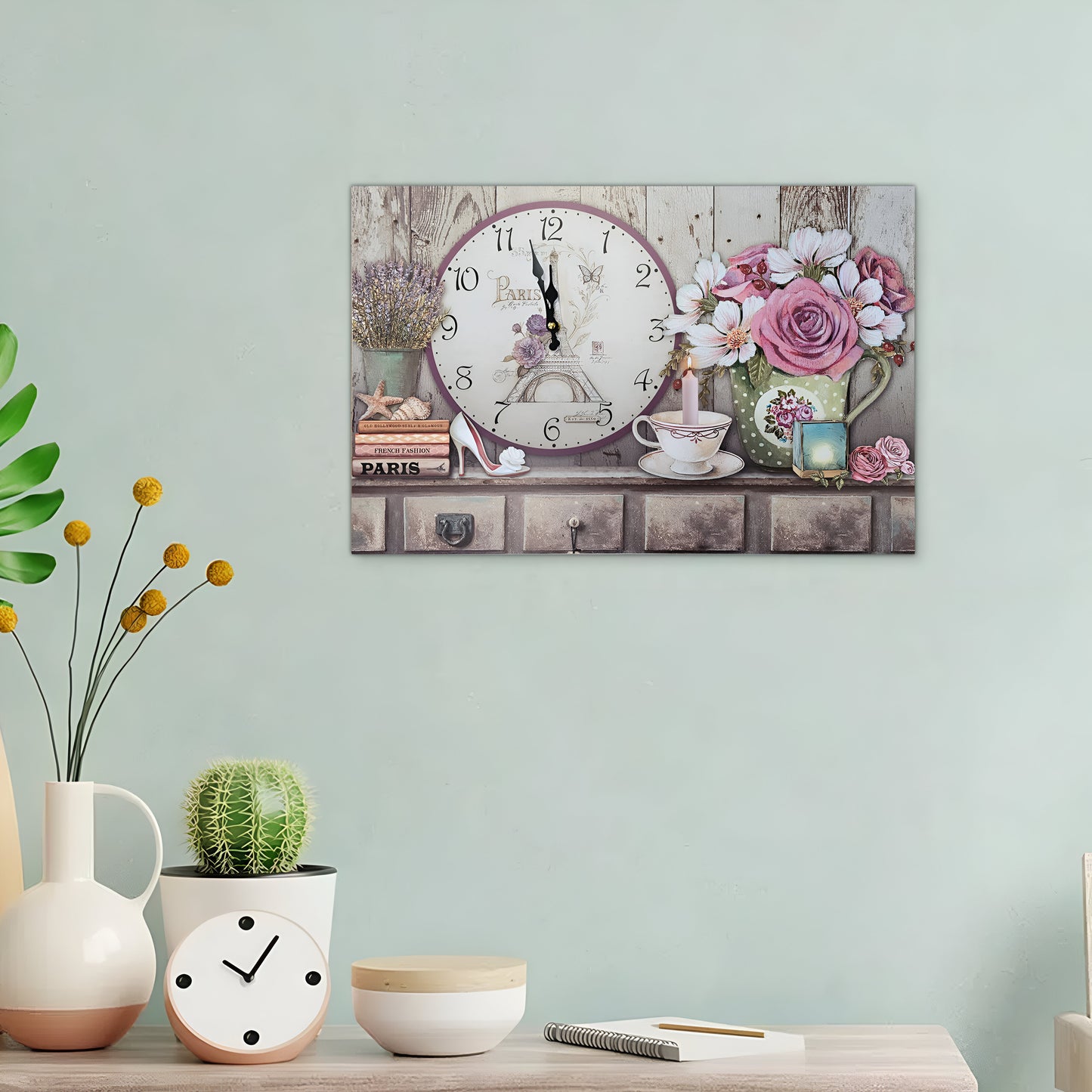 Shabby Chic Vintage Wall clock