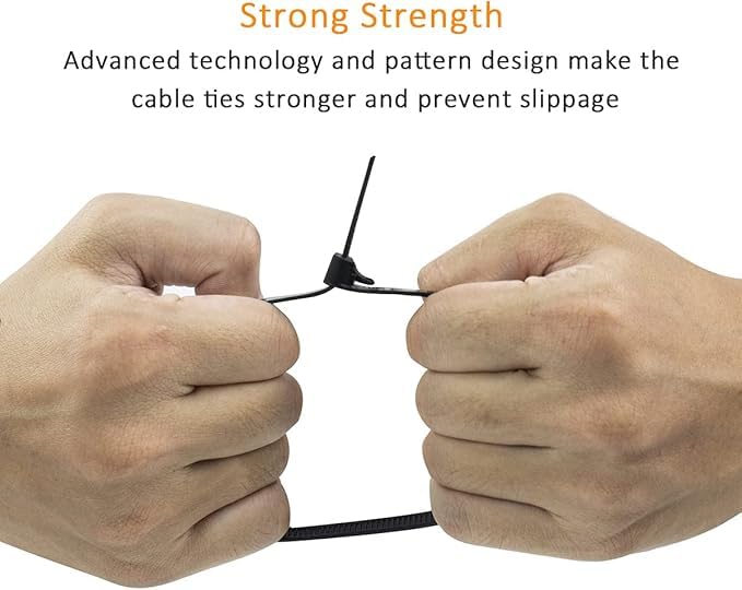 cable small black ties reusabl