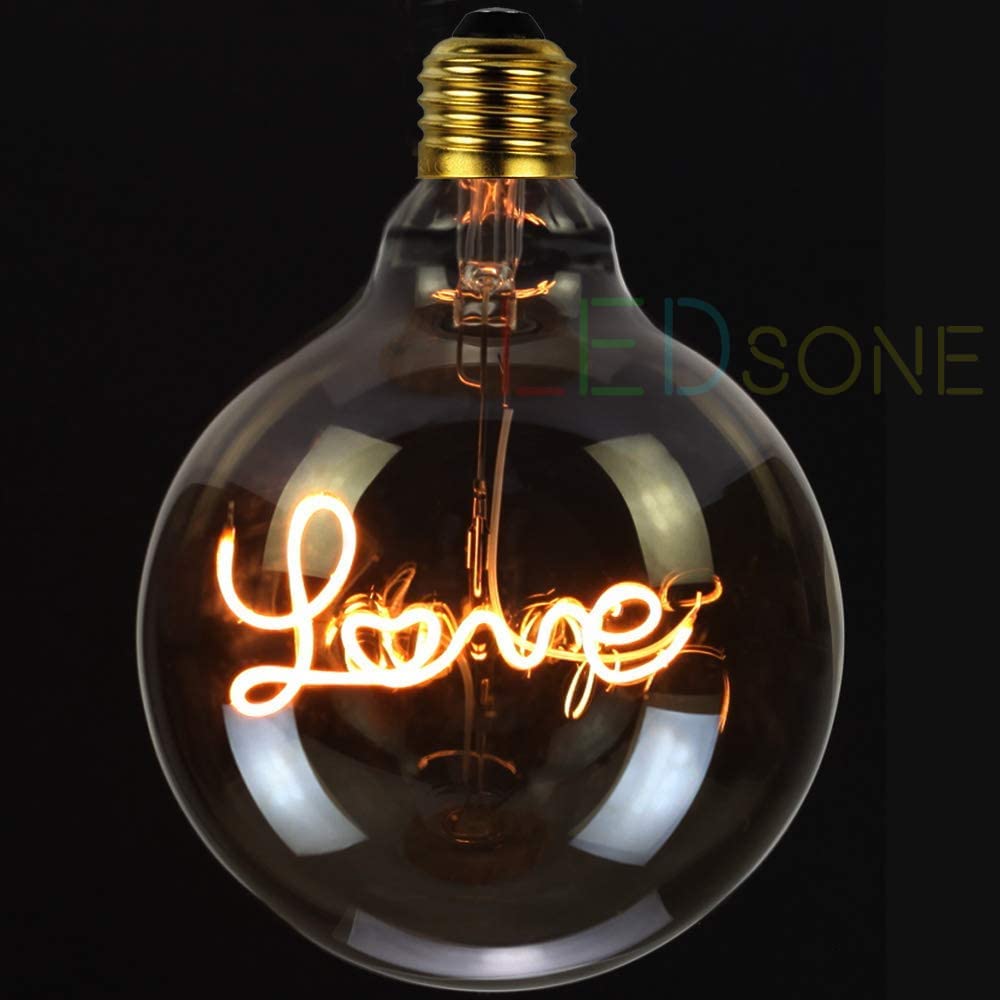 E27 LED Filament Bulb 4W Star Light Bulb Warm White ~1334