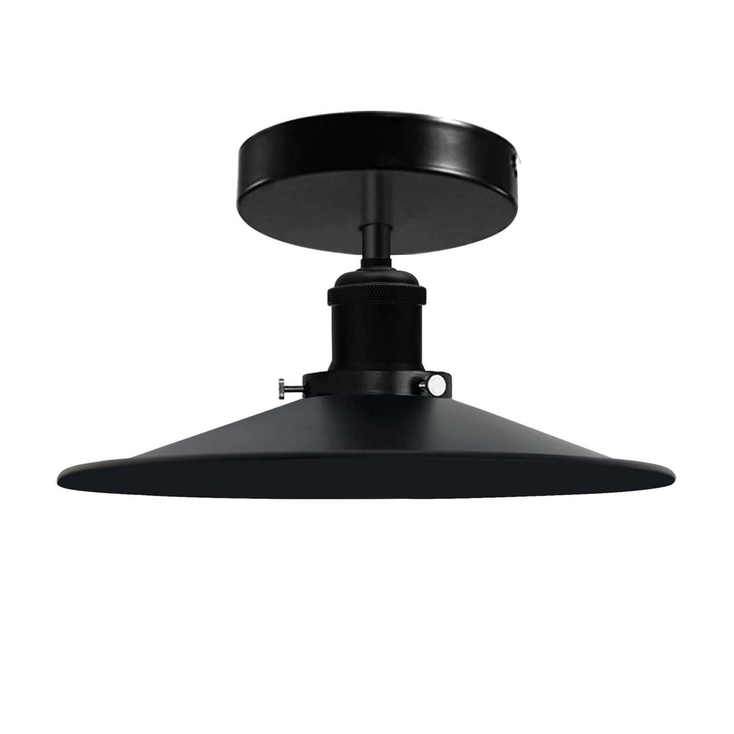 Modern Semi-Flush Mount Industrial Ceiling Light - 1336