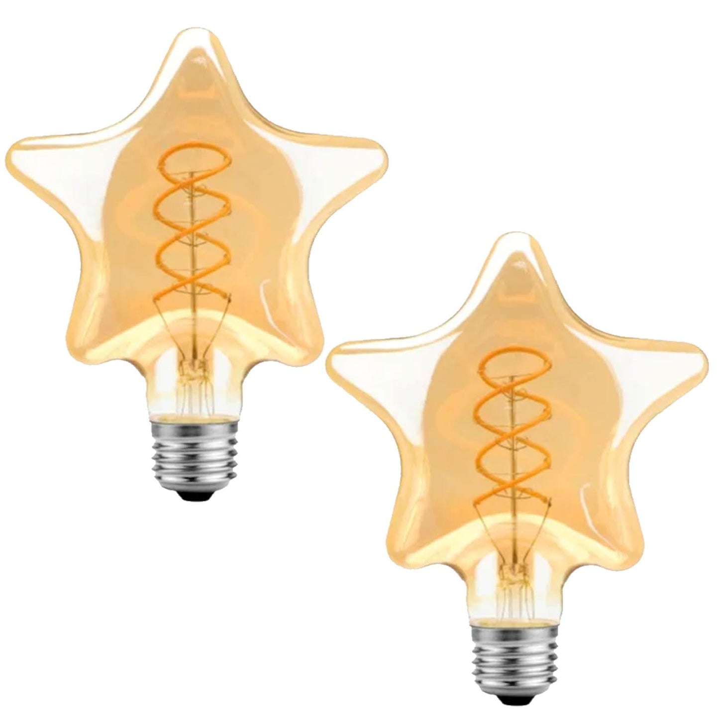 E27 LED Filament Bulb 4W Star Light Bulb Warm White ~1334