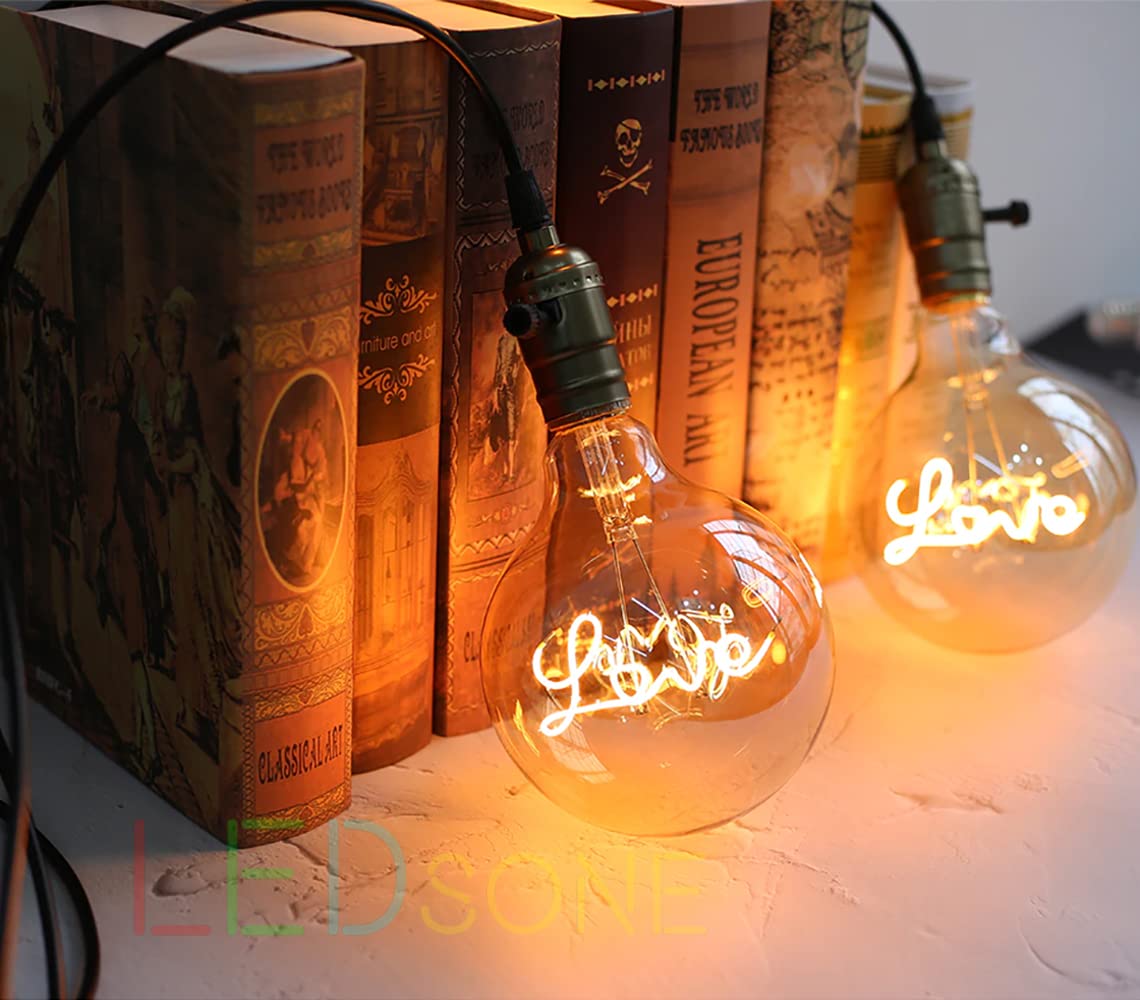 E27 LED Filament Bulb 4W Star Light Bulb Warm White ~1334