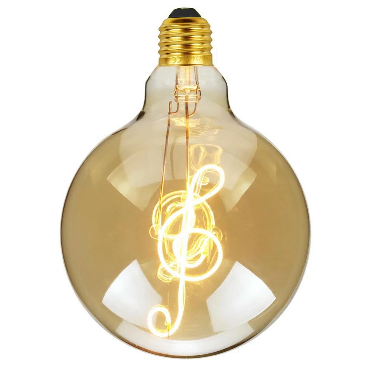LED E27 Bulb G125 4W Music Music Filament Screw Bulb~1329