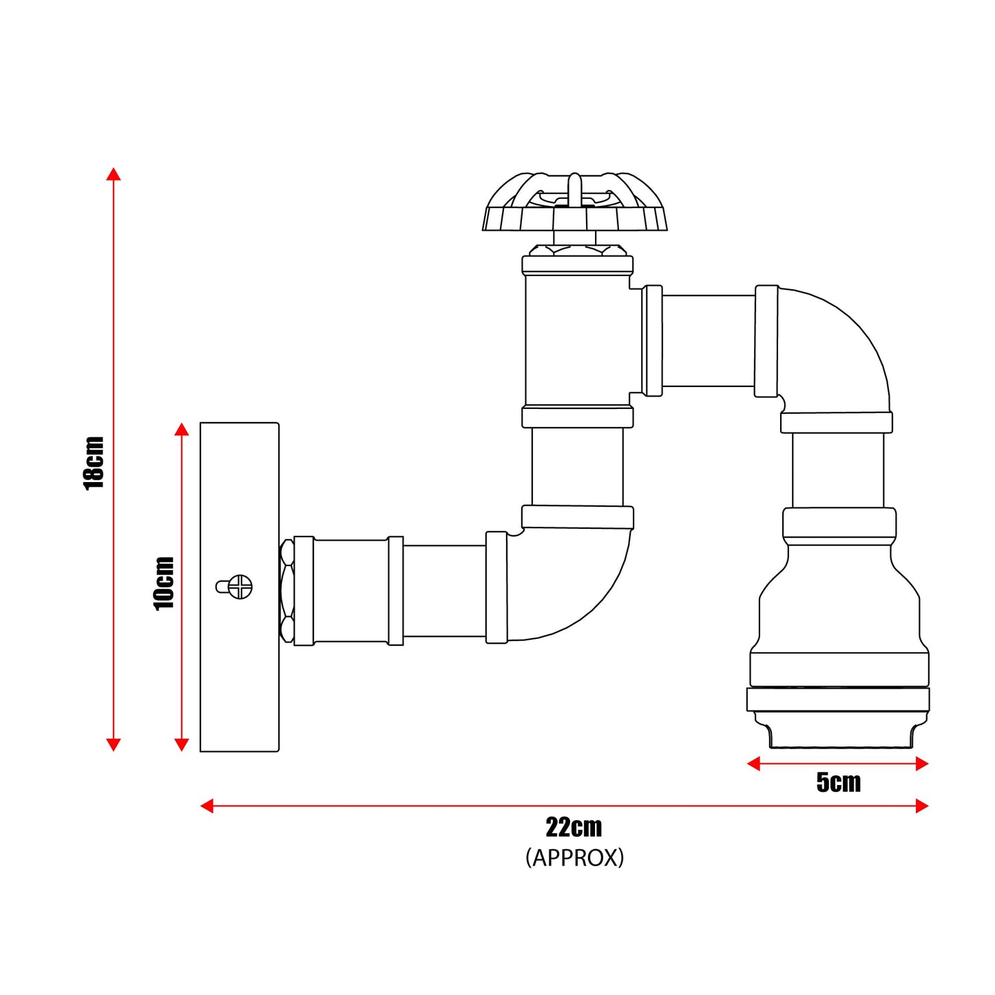 light pipe lamp wall lights
