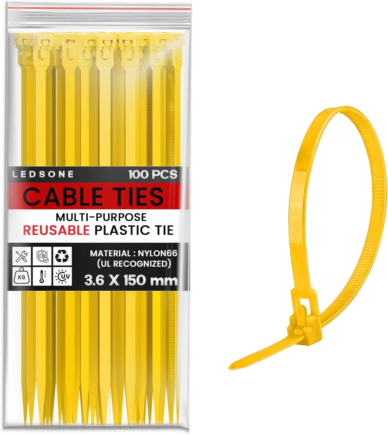 cable ties color releasable