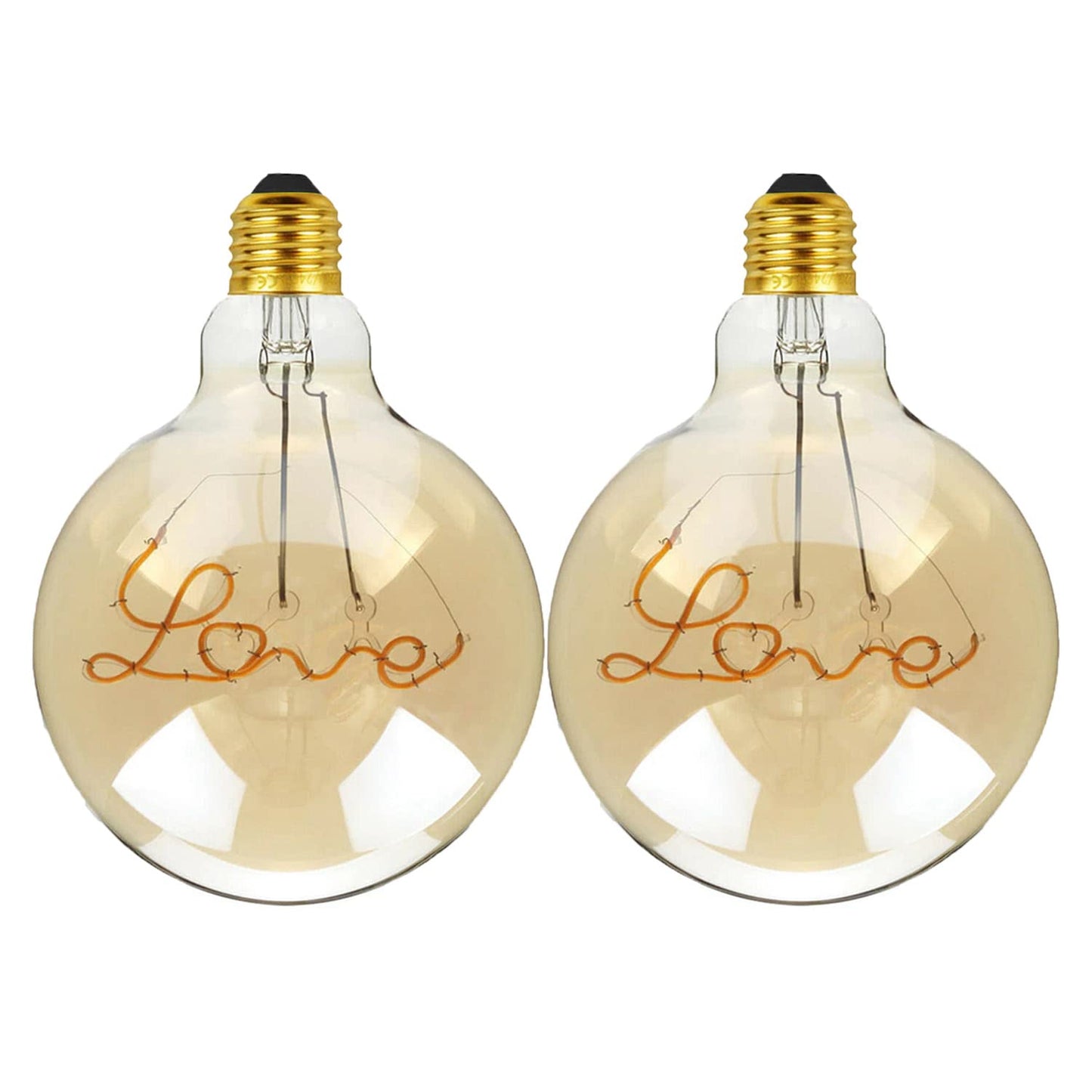 LED E27 Bulb G125 4W Music Music Filament Screw Bulb~1329