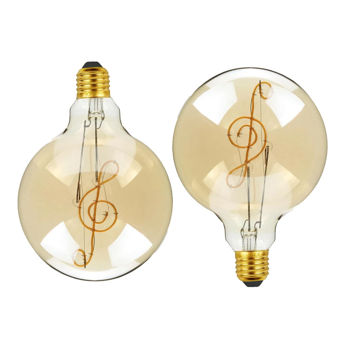 LED E27 Bulb G125 4W Music Music Filament Screw Bulb~1329