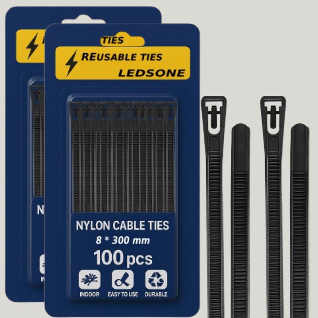 cable tie ties reusable velcro