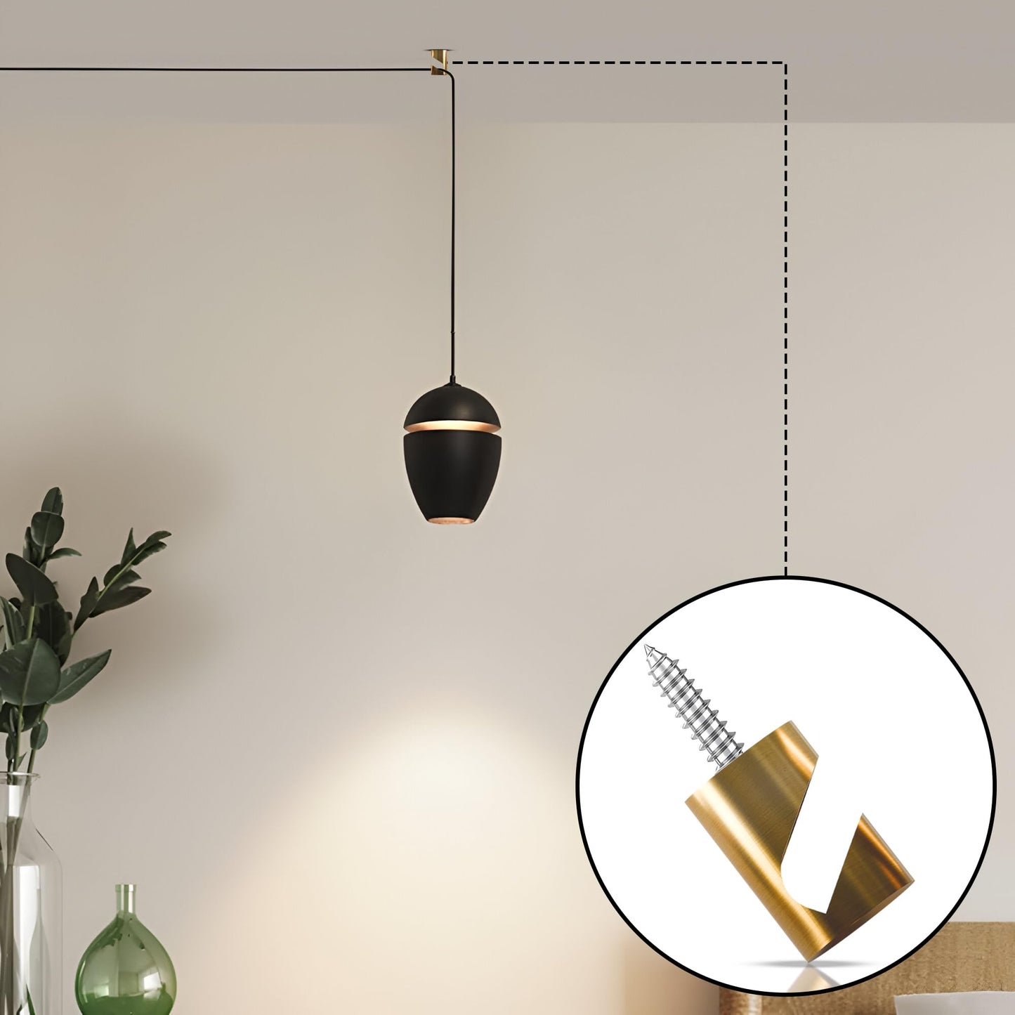 hooks for mount ceiling swag