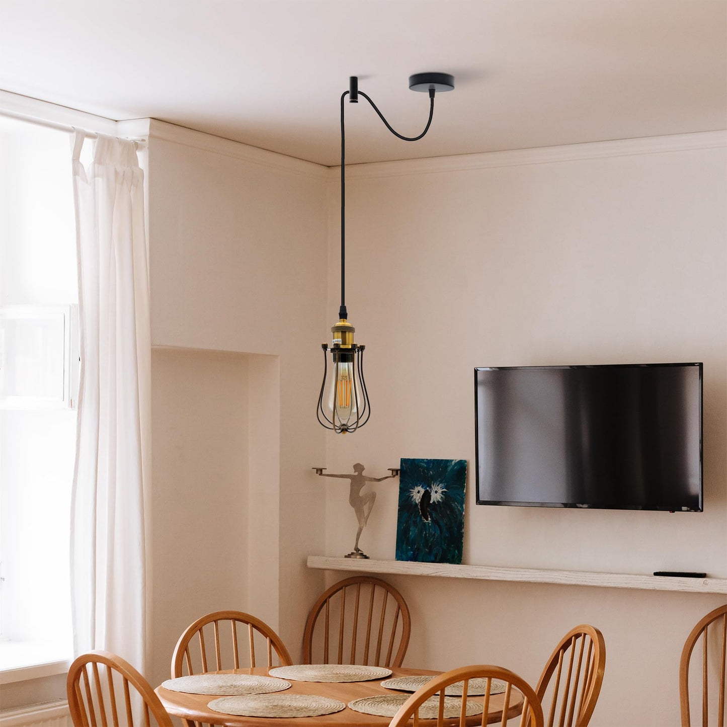 mount hooks lighting for ceili
