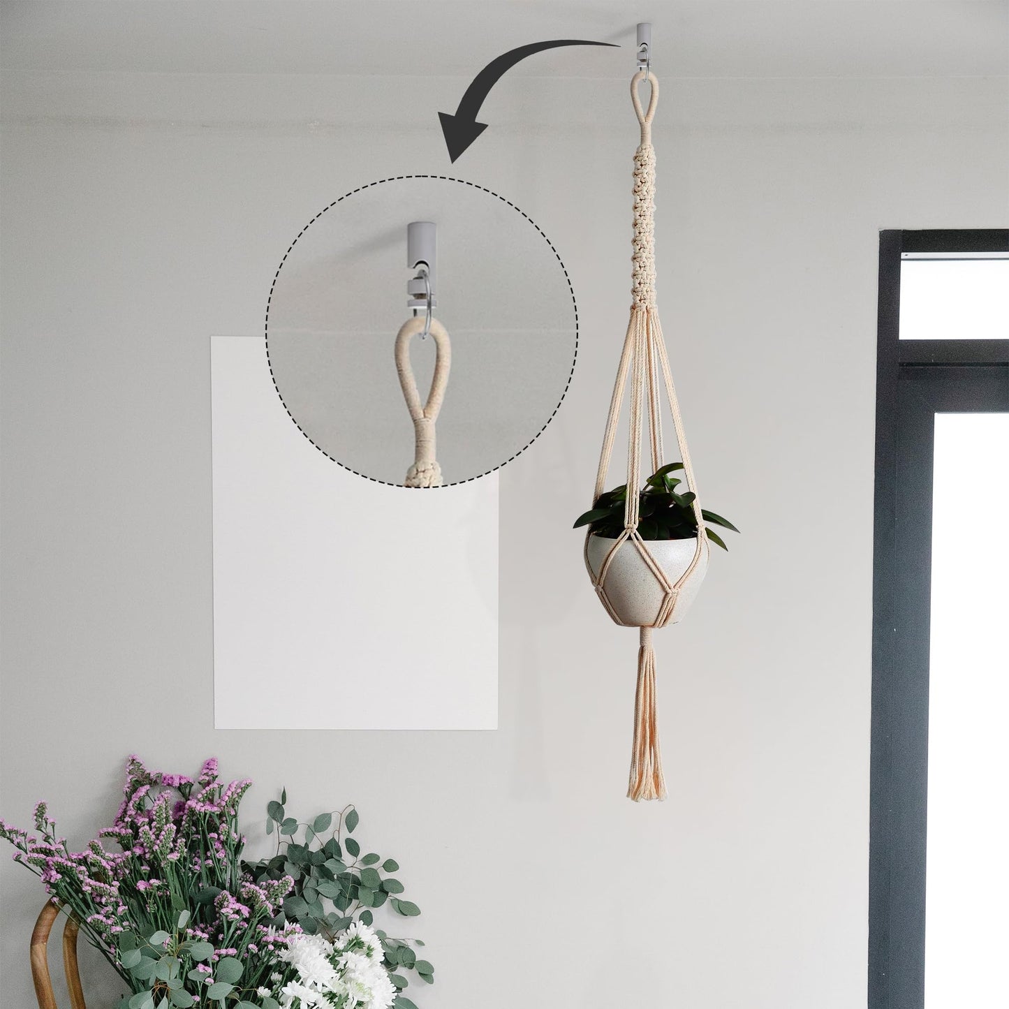 mount hooks lighting for ceili