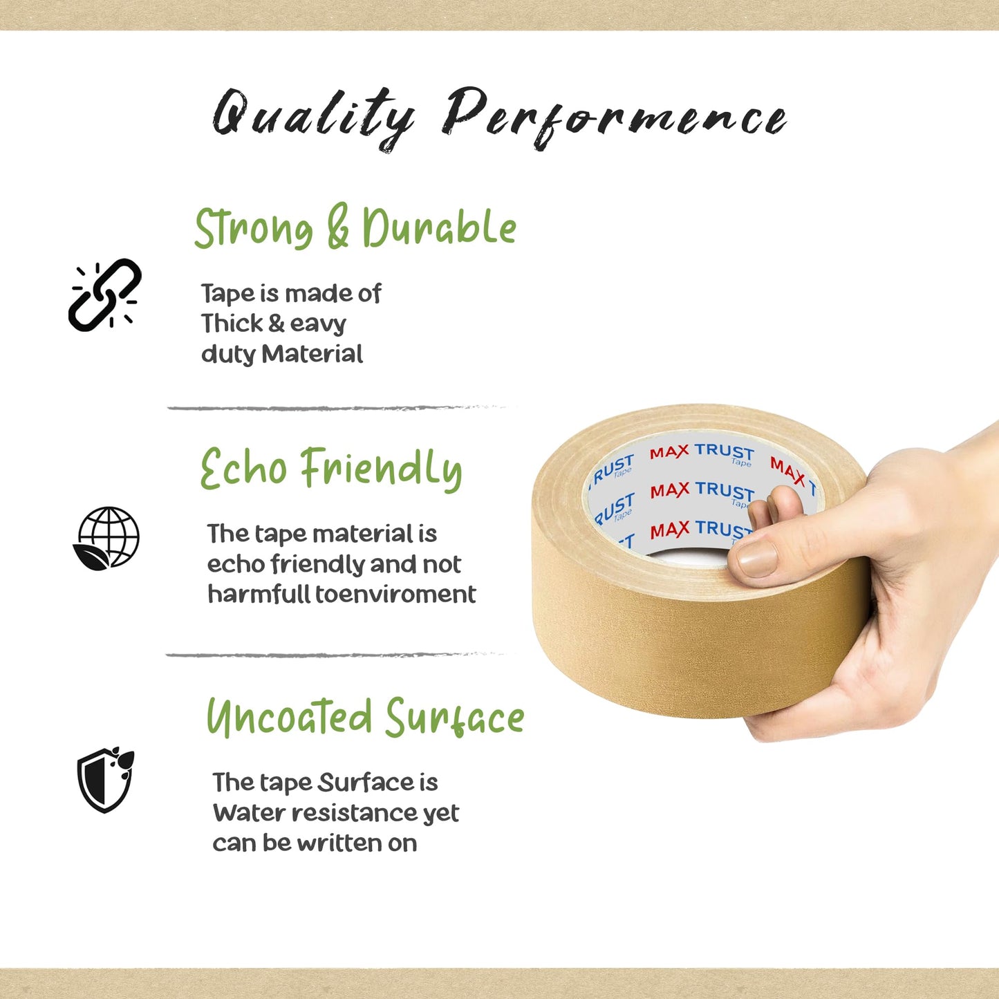 paper tape heavy recyclable
