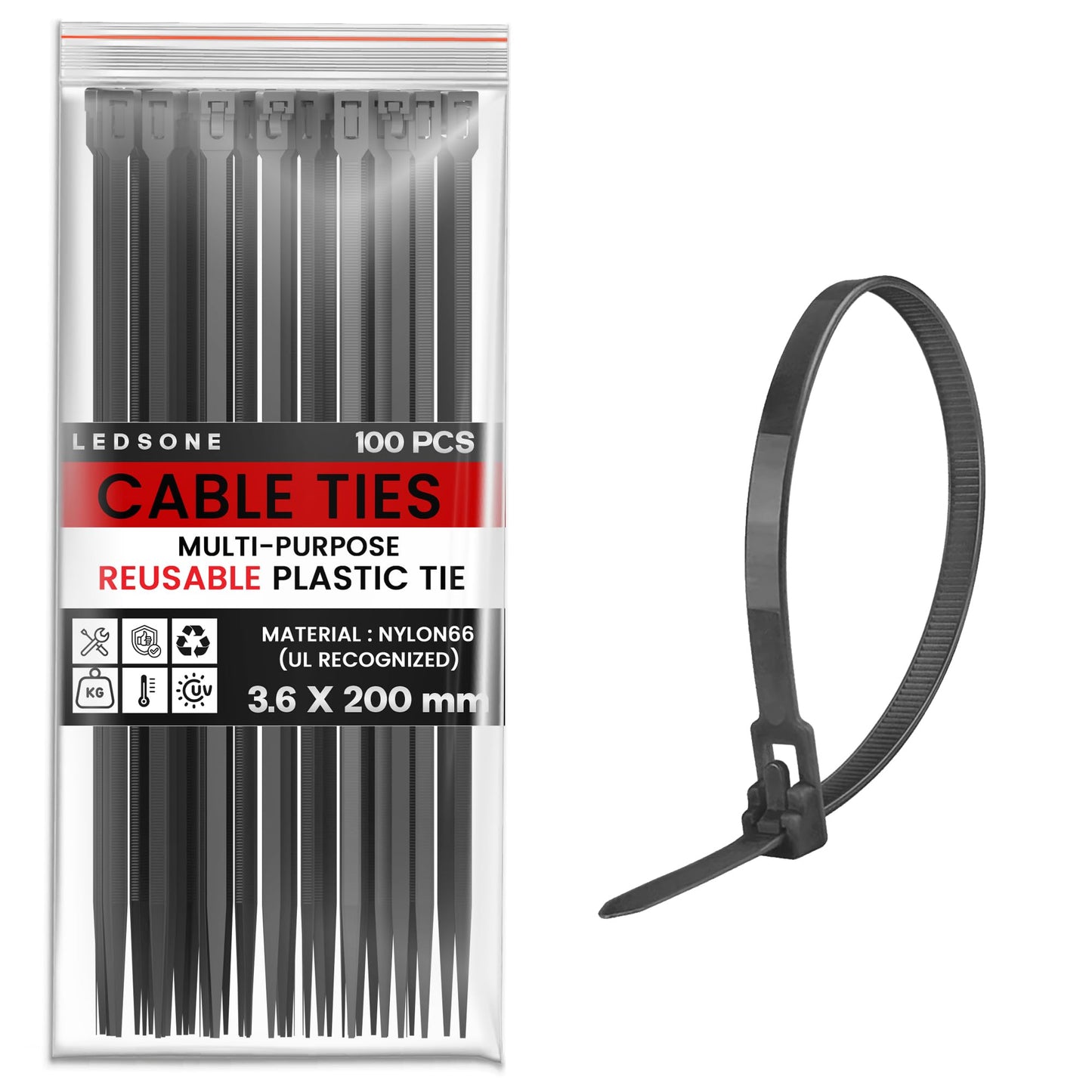 ties cable tie releasable