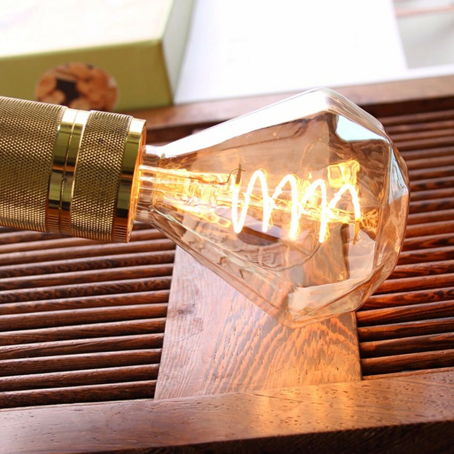 E27 LED Filament Bulb 4W Star Light Bulb Warm White ~1334
