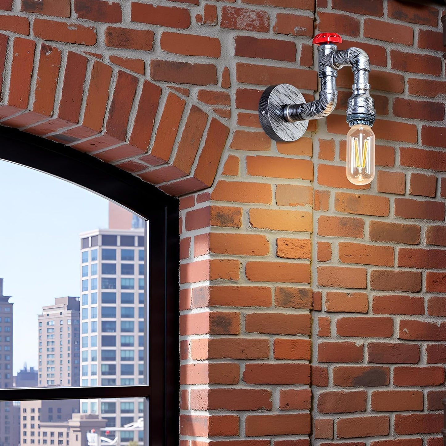 pipe wall lamp light lights
