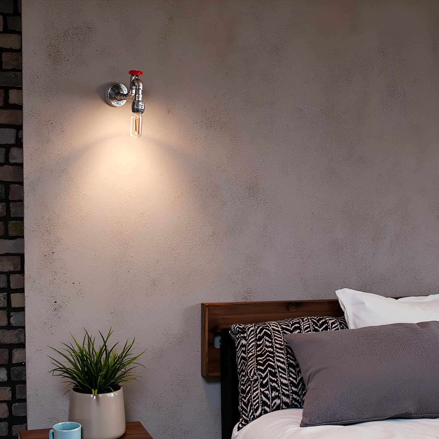 pipe wall lamp light lights