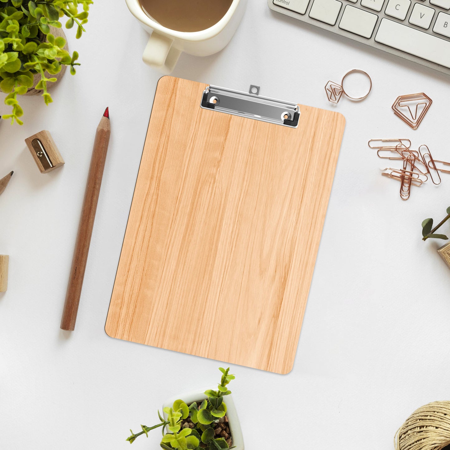 Wooden Hardboard Writing clipboard
