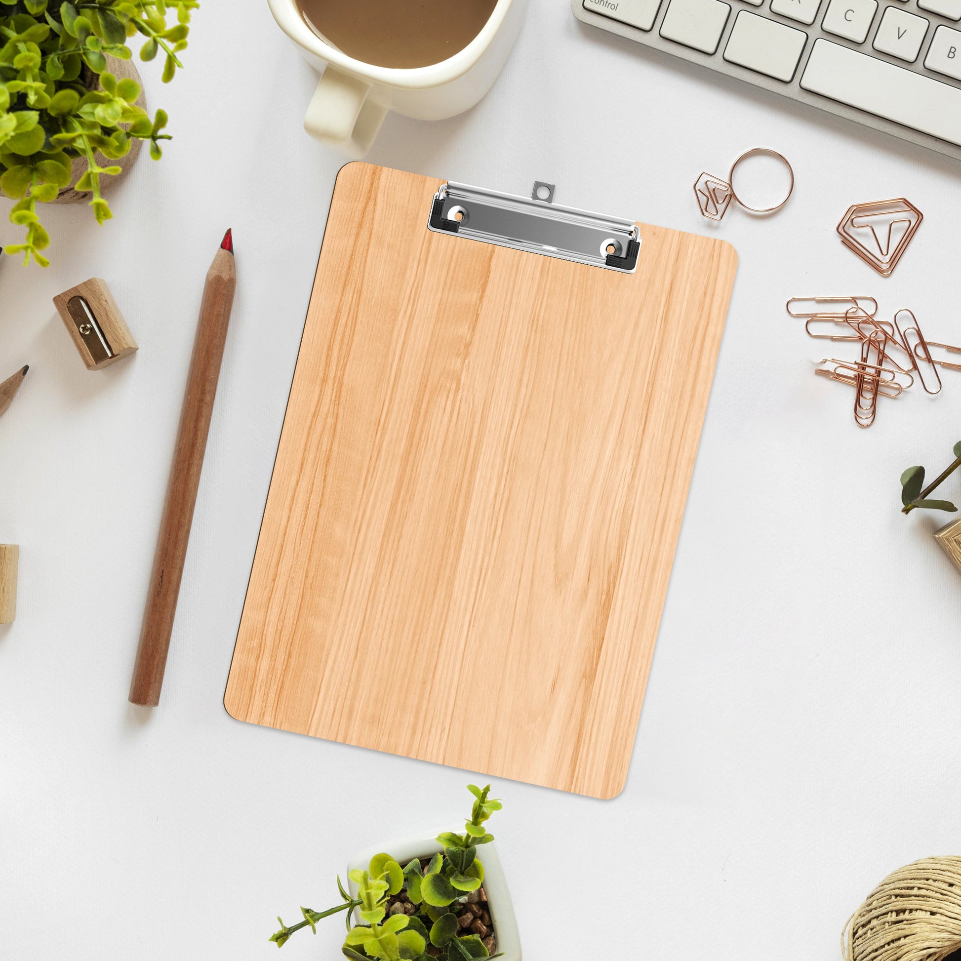 Wooden Hardboard Writing clipboard