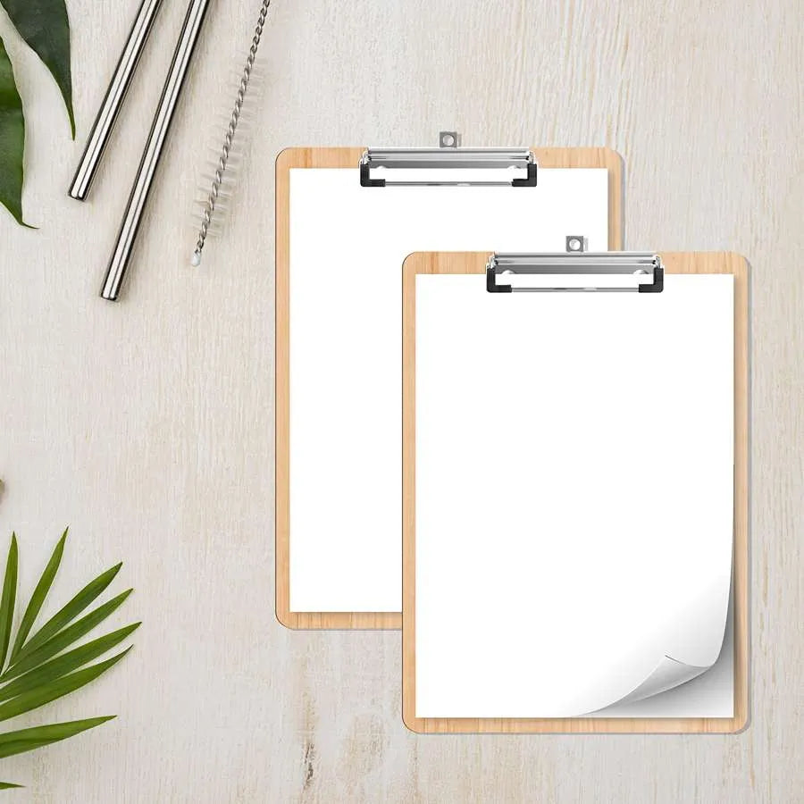 Wooden Hardboard Writing clipboard