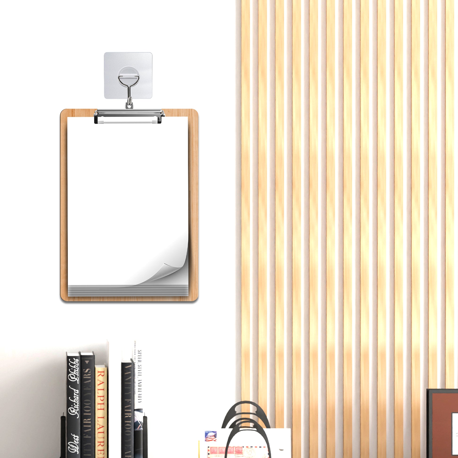 Wooden Hardboard Writing clipboard