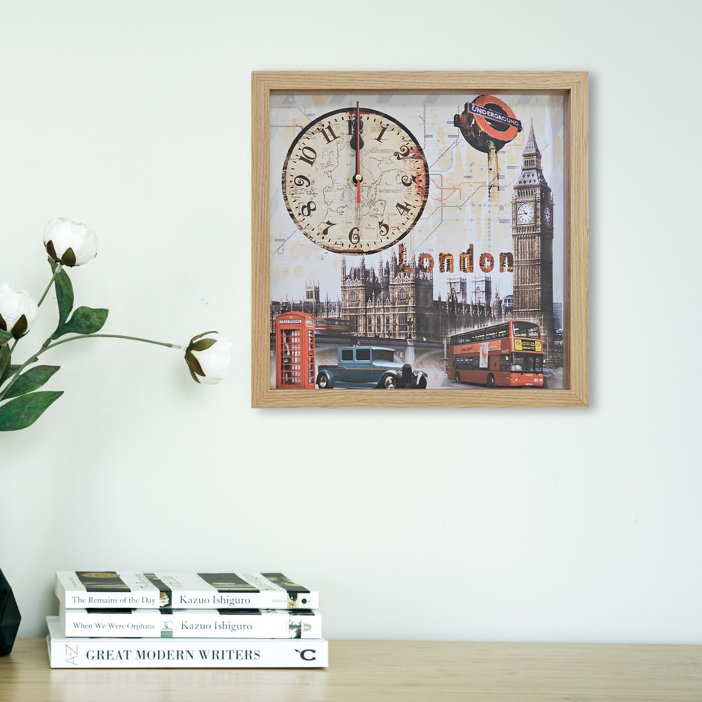 London Big Ben Art Painting Clock