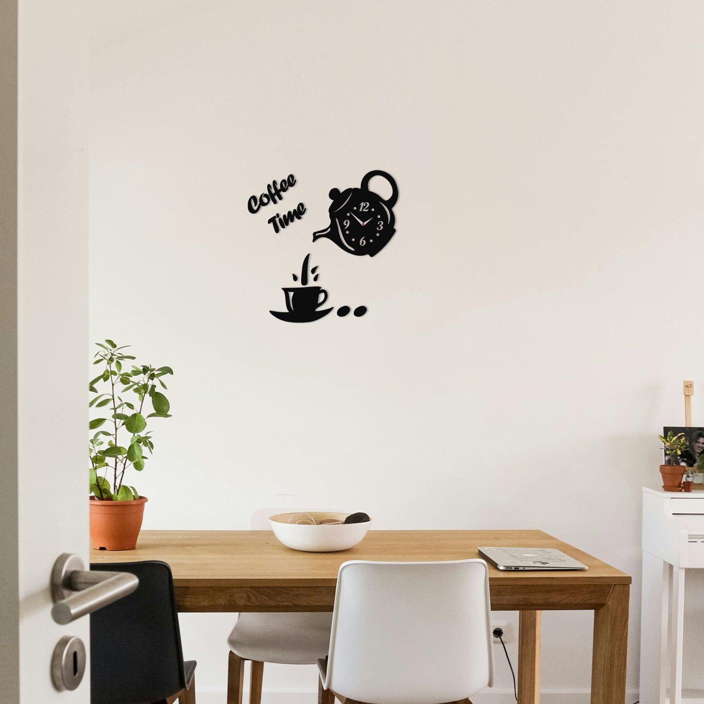Teapot 3D Wall Decorative Clock