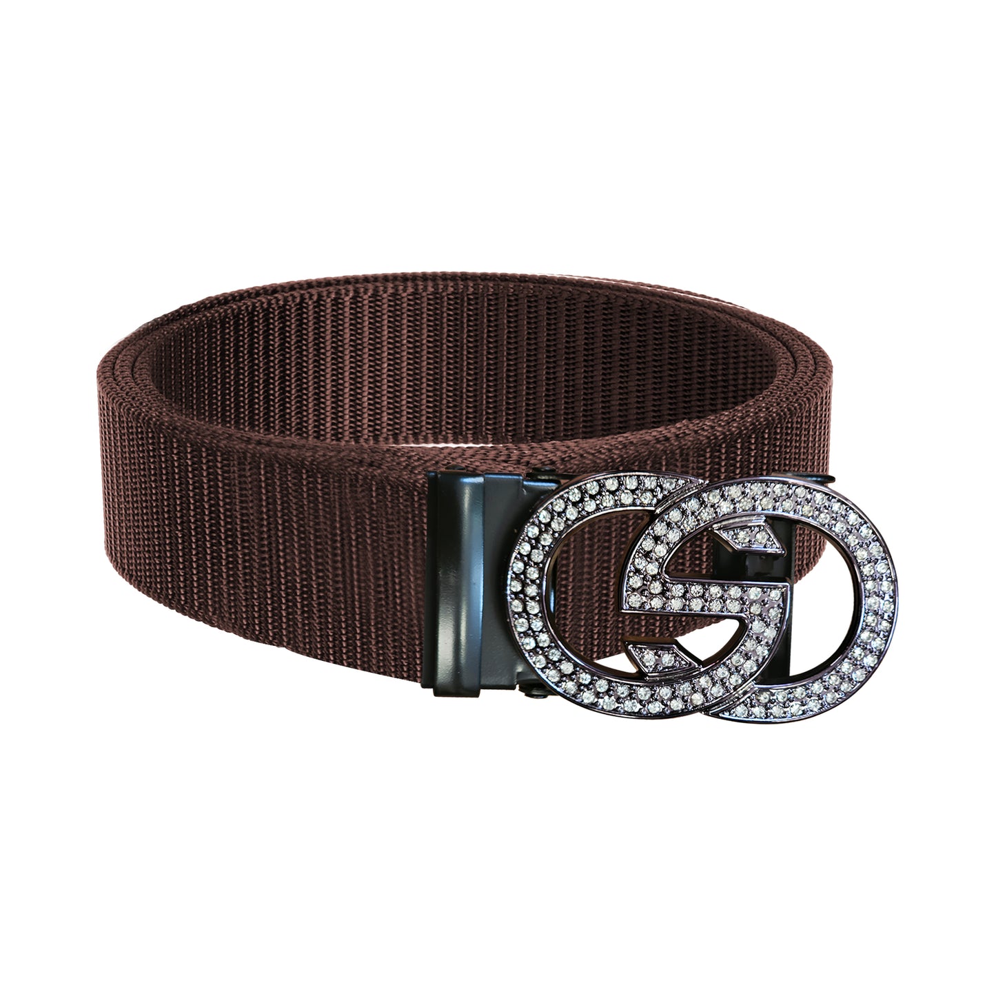 belt with silver buckle
