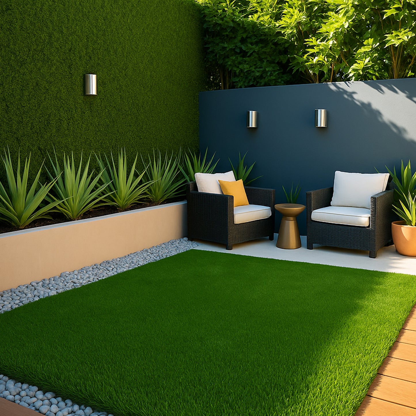 artificial 6 grass turf patio