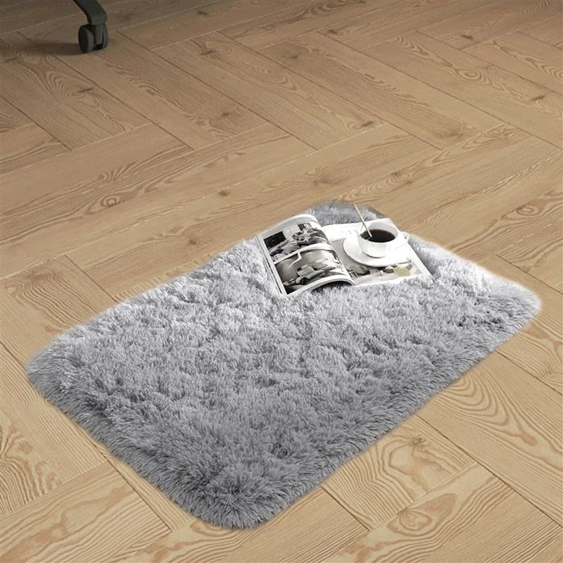 Microfiber Soft Fluffy Floor Mat: Heavy-Duty, Washable & Non-Slip ~1224
