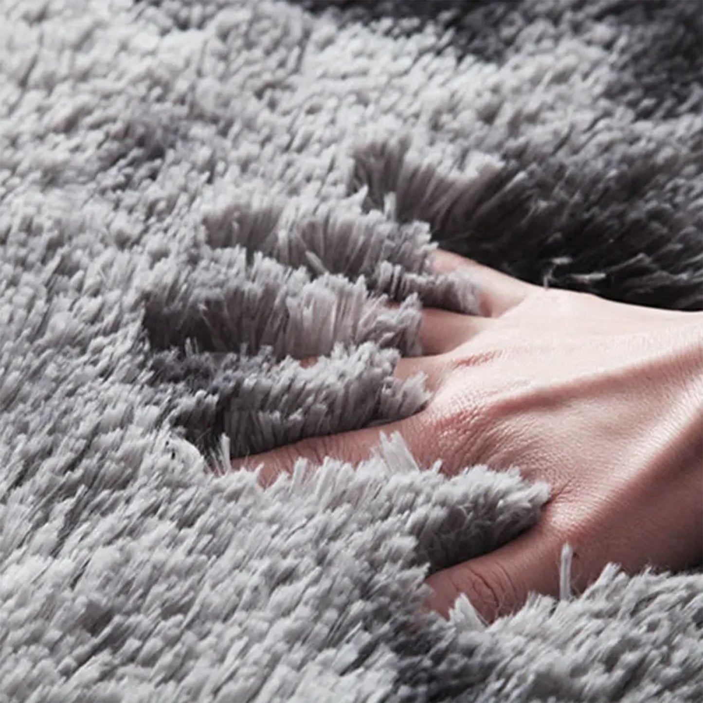 Microfiber Soft Fluffy Floor Mat: Heavy-Duty, Washable & Non-Slip ~1224