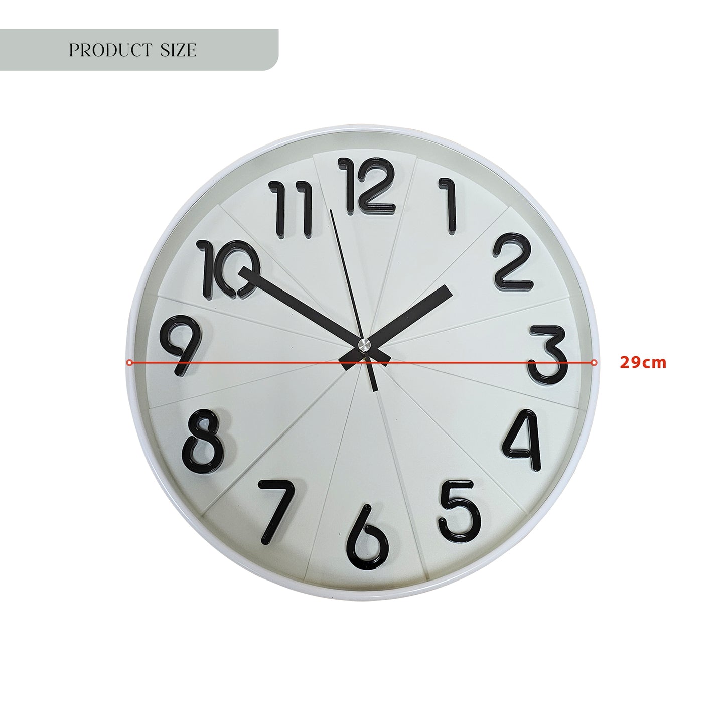 Round wall clock