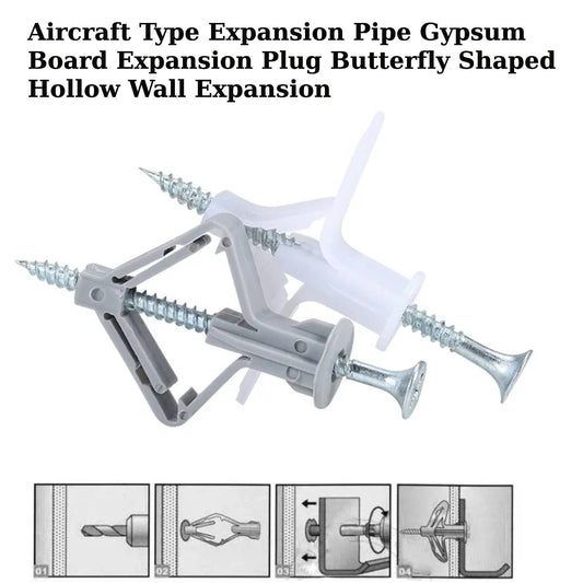 Plastic Anchor with Screw Wall Plug Aircraft shape  ~1195