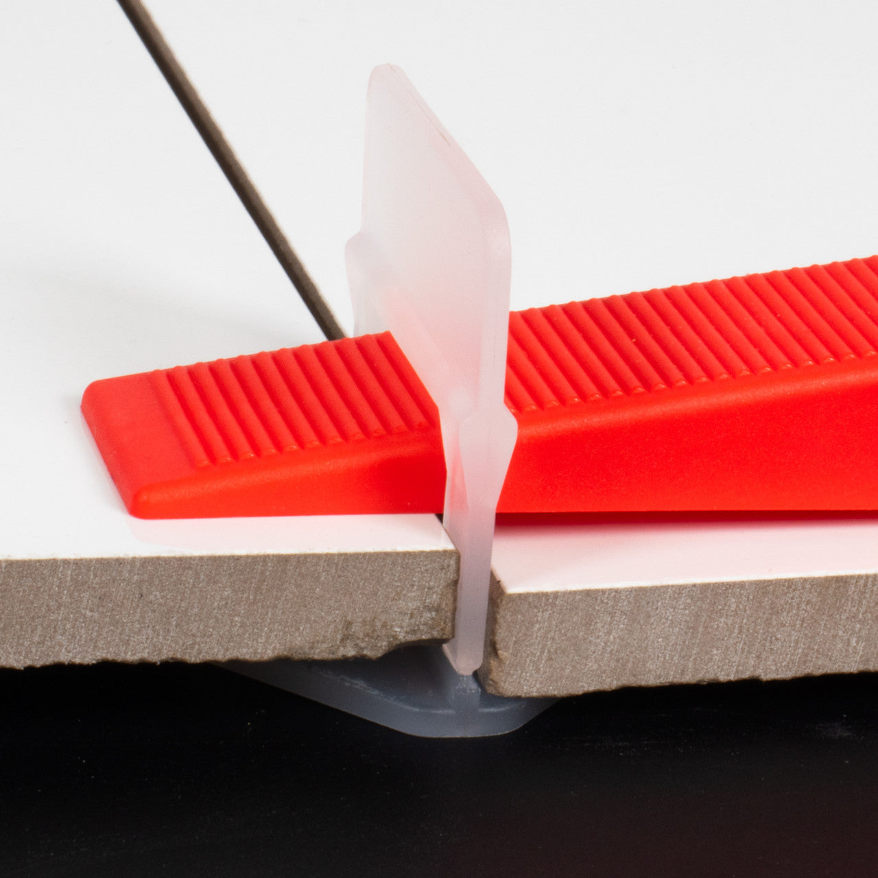 100pcs Tile Leveling Wedges for Floor & Wall Tiles Reusable Plastic Tile Spacers for Precise Installation ~1170