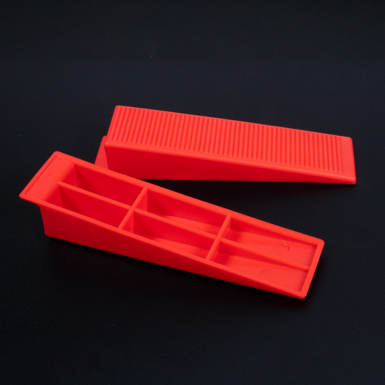100pcs Tile Leveling Wedges for Floor & Wall Tiles Reusable Plastic Tile Spacers for Precise Installation ~1170