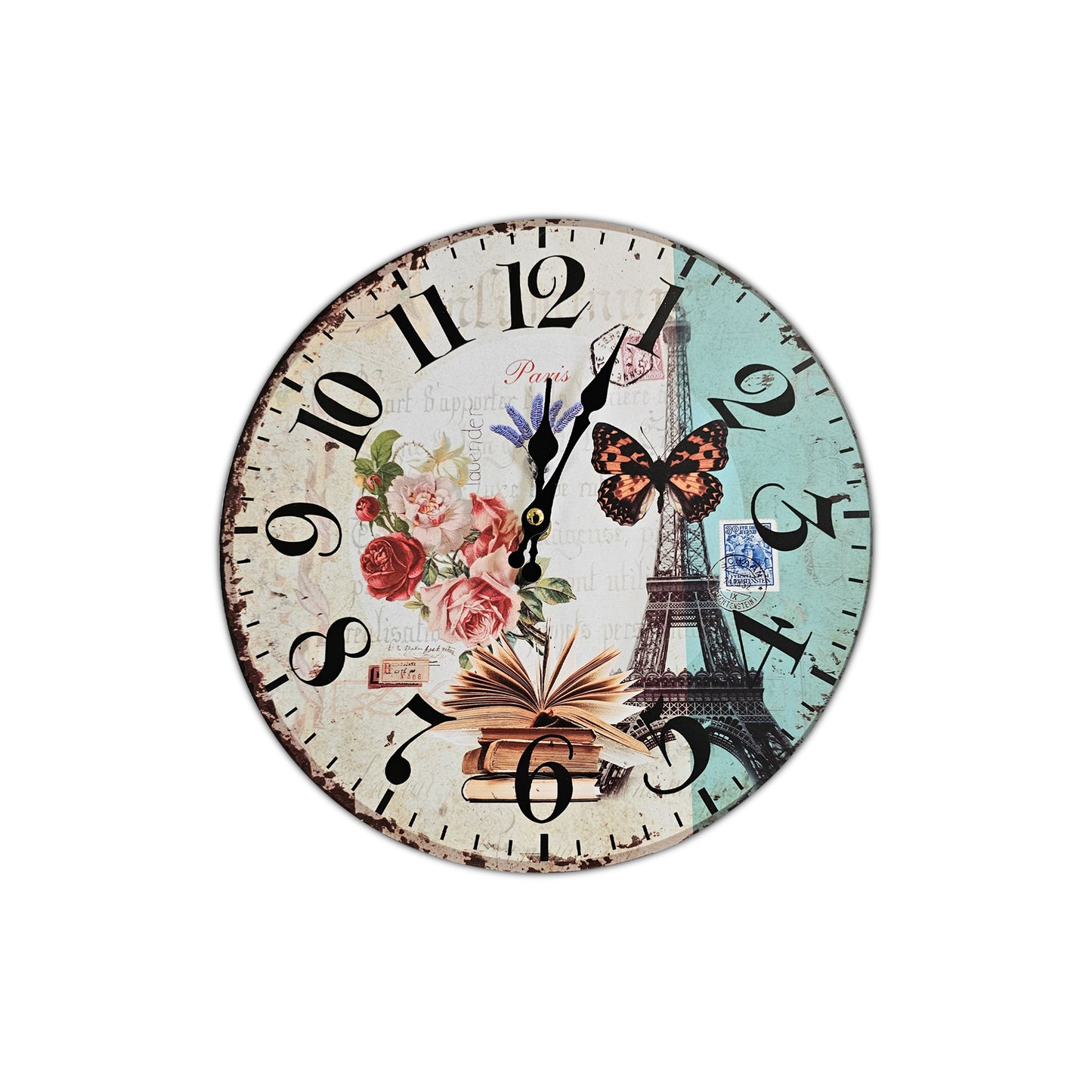Round Painting Art wall clock