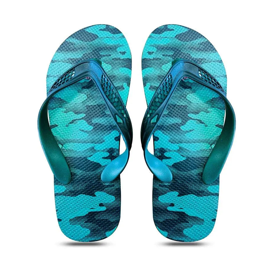 Women's Croc band flip flops in stylish design