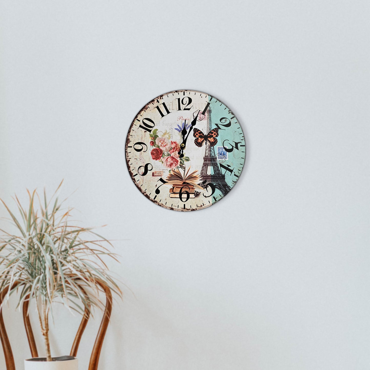 Wallpaper Art Clock