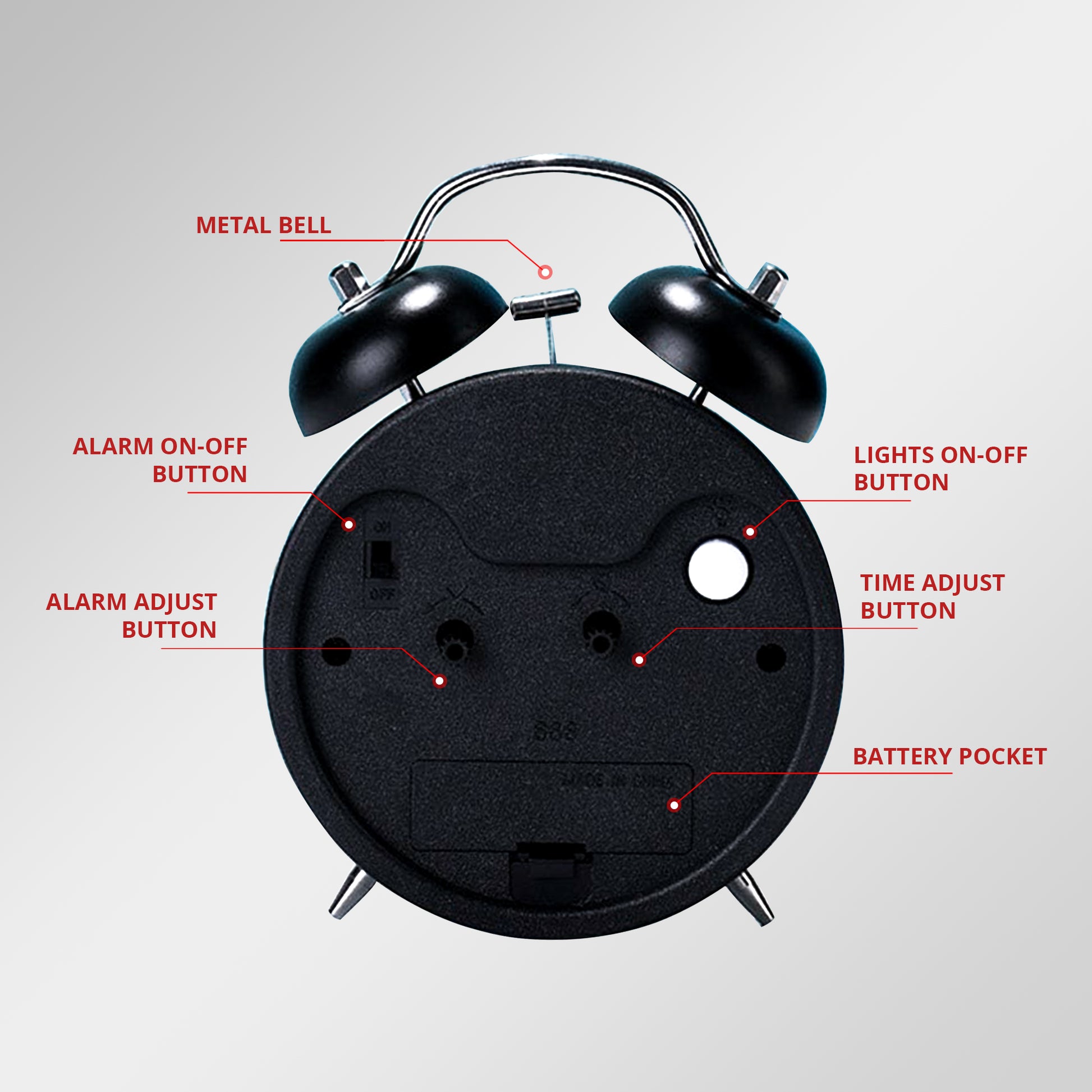Modern alarm clock