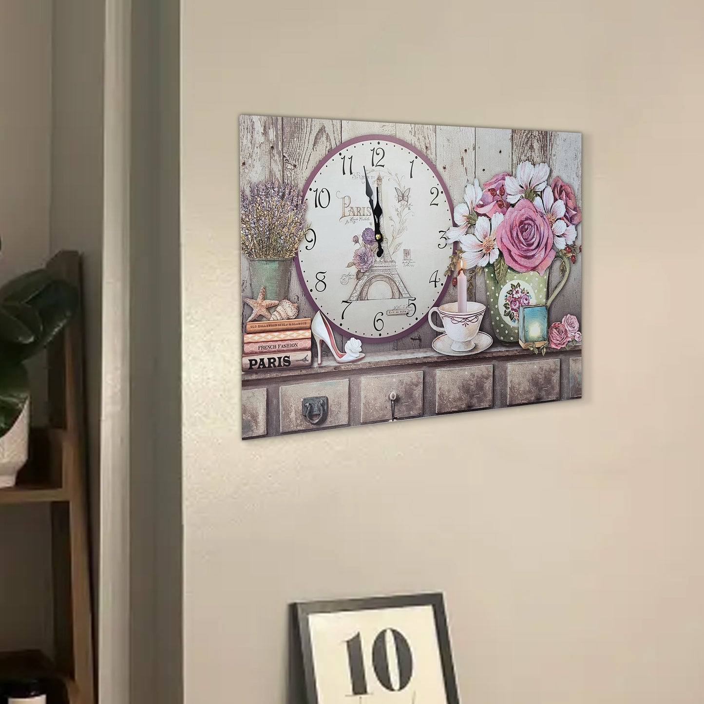bedroom wall clock